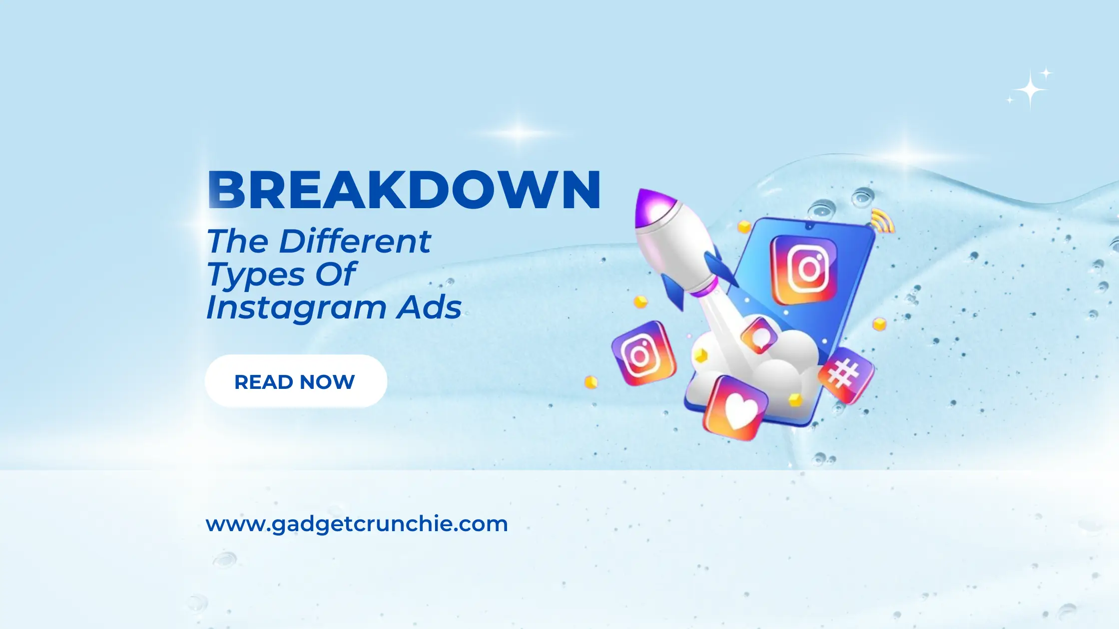 breakdown the different types of Instagram ads